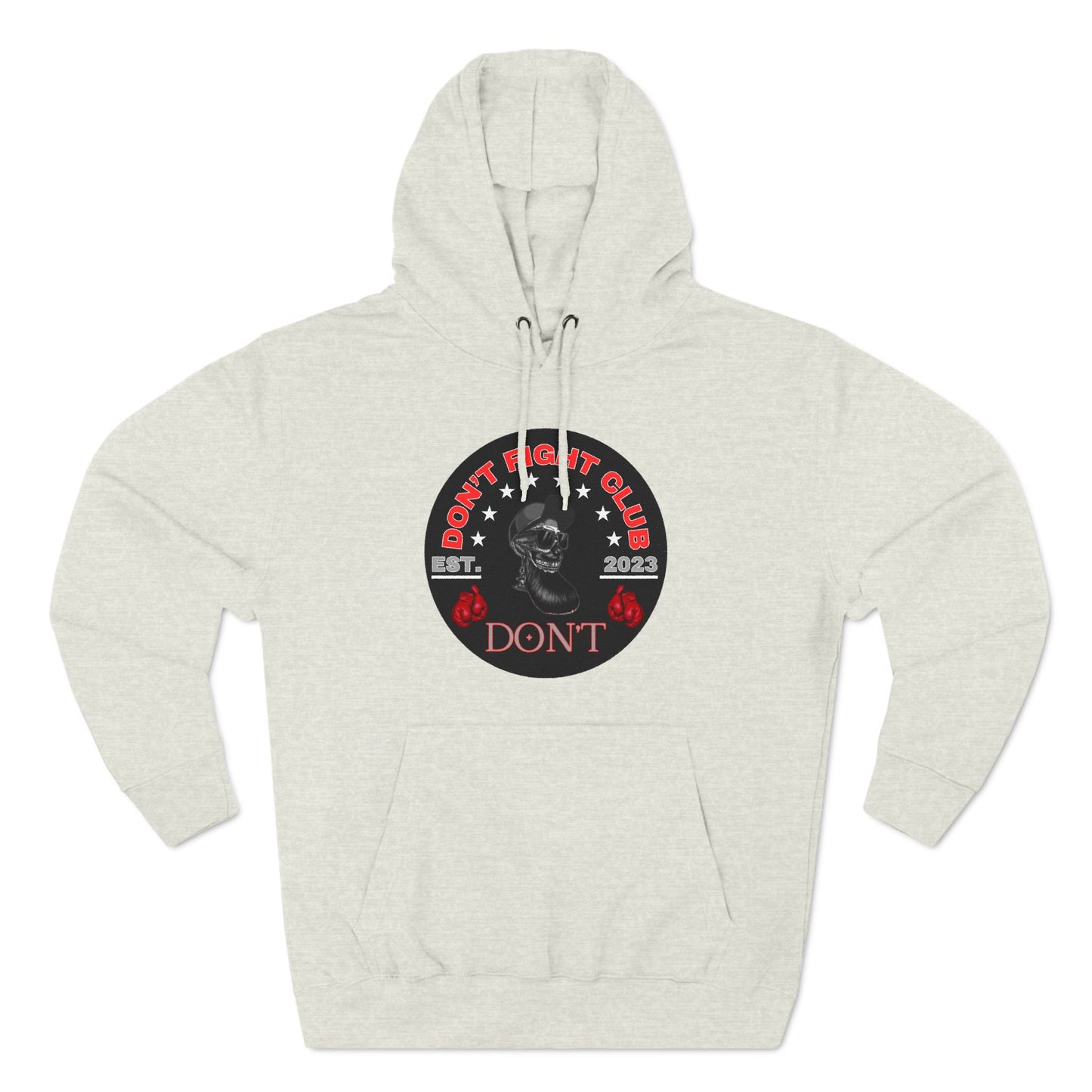 Three-Panel Fleece Hoodie