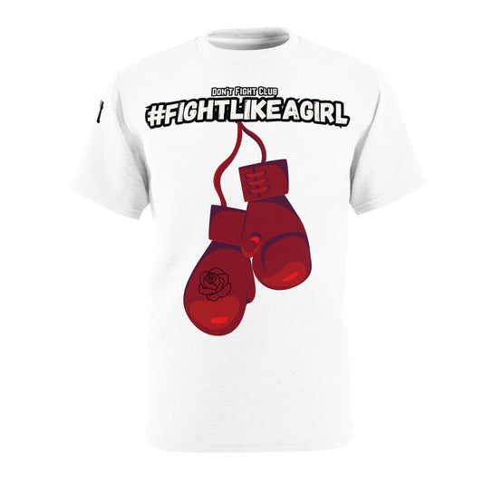 Fight Like A Girl - White shirt