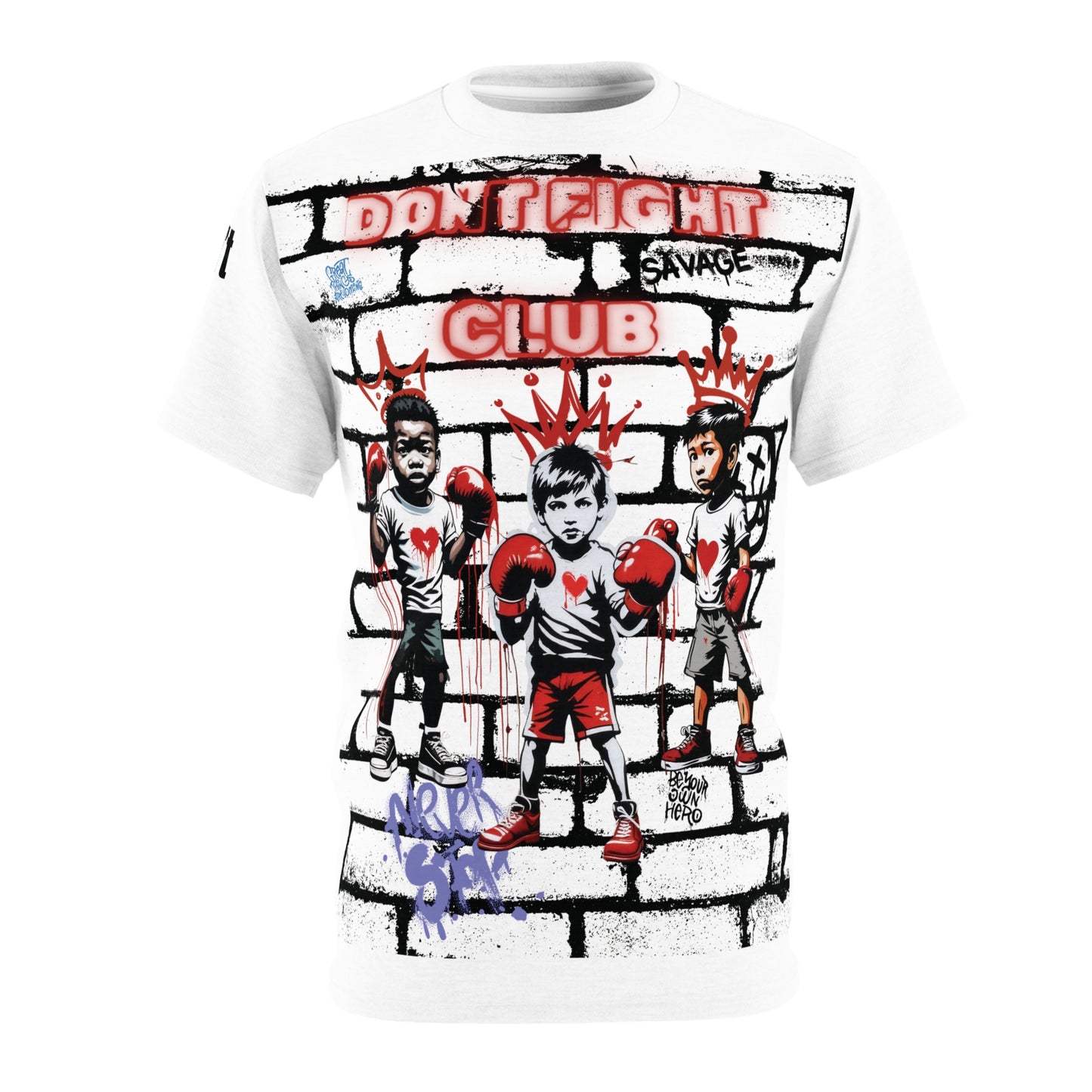 Kids Don't Fight - White shirt