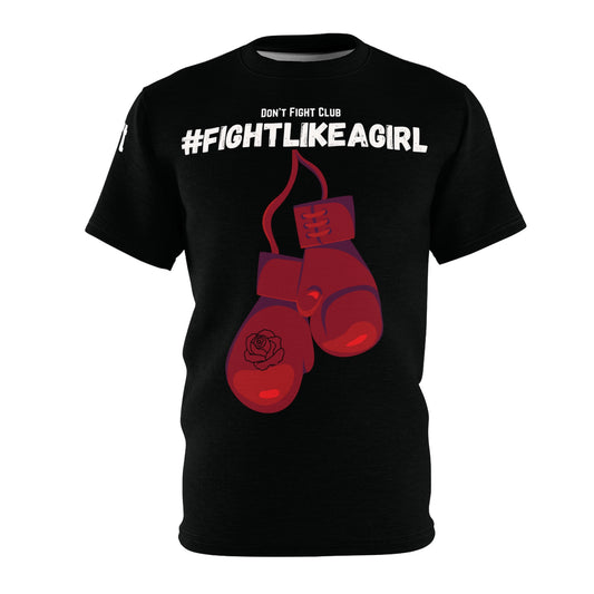 Fight Like A Girl - Black shirt