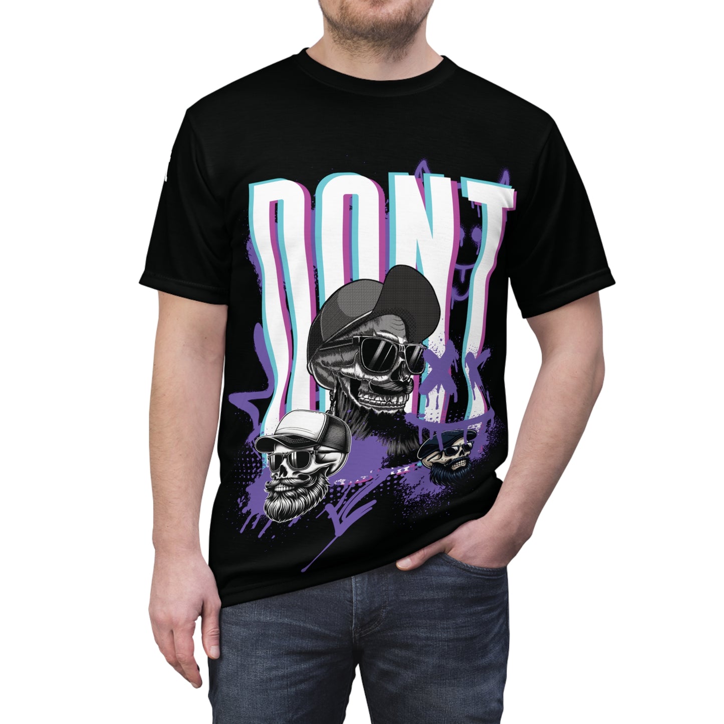 Don't Skulls- Black shirt