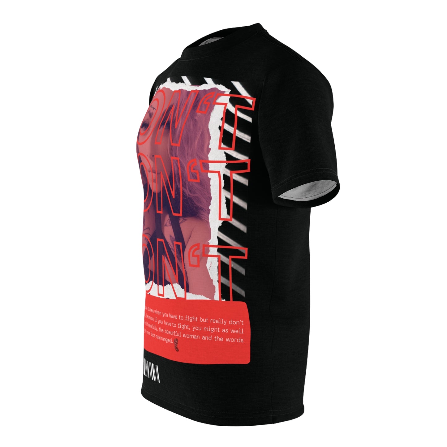 Don't Woman Black Tee