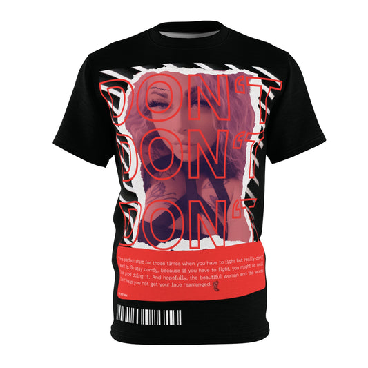 Don't Woman Black Tee
